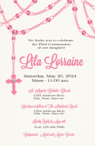 SW727 PRINTED INVITE: SW727 PRINTED SET