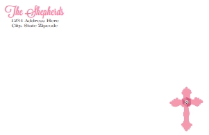 SW727 PRINTED ENVELOPE INVITE: SW727 PRINTED SET
