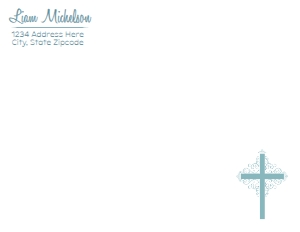 SW809 PRINTED ENVELOPE THANK YOU CARD: SW809 PRINTED SET