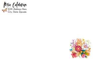 SW4507 PRINTED ENVELOPE INVITE: SW4507 PRINTED SET