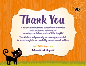 SW4563 PRINTED THANK YOU CARD: SW4563 PRINTED