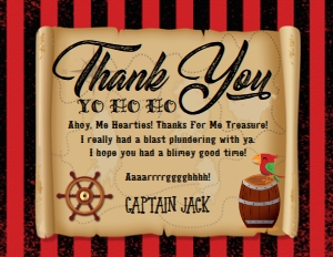 SW4000 PRINTED THANK YOU CARD: SW4000 PRINTED SET