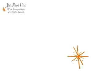 12110 PRINTED ENVELOPE: 12110 PRINTED THANK YOU FLATCARD