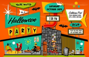 SW10441 PRINTED INVITE: SW10441 PRINTED SET