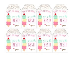 Ice Cream You're the Best Tag: Ice Cream You're the Best