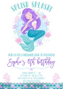 Mermaid Purple: Purple Mermaid