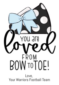 HT282n - LightBlue - Black Cheer Tag: HT282n - LightBlue - Black Cheer Tag