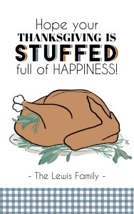 HT361 - Stuffed Thanksgiving Tag design preview