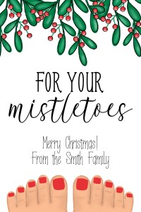 HTX049 - Mistletoe Tag design preview