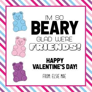 VAL060 - gummy bear tag design preview