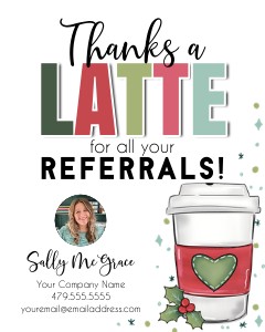 HTX055 - Latte Referral Tag: HTX055 - Latte Referral Tag