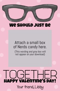 VAL027 - Nerd Valentine design preview