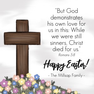 HT427 - Christ Died for Us Gift Tag: HT427 - Christ Died for Us Gift Tag