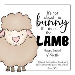 HT422 - It's about the Lamb Gift Tag design preview