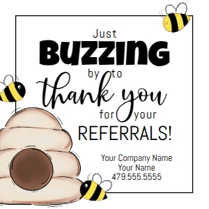 HT441 - buzzin by referral tag: HT441 - buzzin by referral tag