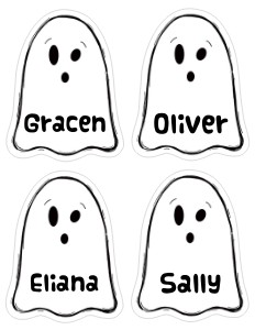 HT-HAL020 - ghost gift tag design preview