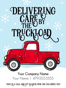 HTX002 - Truckload of Care Referral Tag design preview