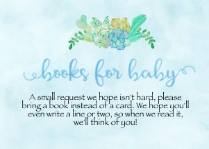 Cacti Books For Baby - Boy: Cacti Books For Baby Boy -1