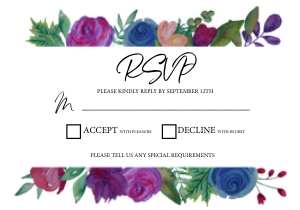 Midnight Radiance RSVP: Midnight Radiance Invite (Bundle)