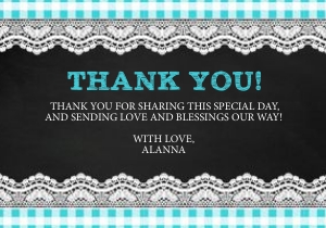 Baby-Q Thank You - Boy: Baby-Q Baby Shower Invitation - Boy (Bundle)