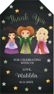 Hocus Pocus Halloween Favor Tag: Hocus Pocus Favor Tag