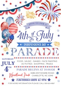 4th of July Parade Invitation: 4th of July Parade Invitation