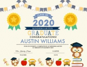 Owl Graduation Diploma -1: Owl Graduation Diploma -1