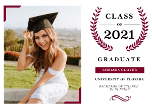 Graduation Photo Invitation -11: Graduation Photo Invitation -11