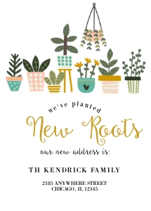 Planted New Roots Announcement -3: Planted New Roots Announcement -3