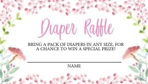 Elephant Diaper Raffle 2: Elephant Diaper Raffle -2