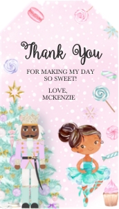 Land of Sweets Favor Tag -3: Land of Sweets Birthday Invitation -3 (Bundle)