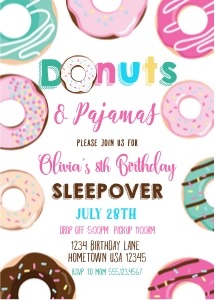 Donut Sleepover: Donut Sleepover
