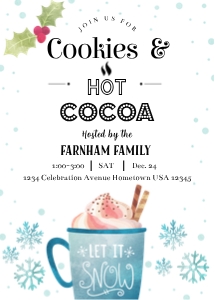 Cookies and Cocoa design preview