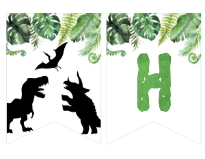 Dino Banner design preview