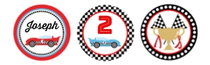 Race car toppers: Race car toppers