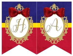 Snow White Banner design preview