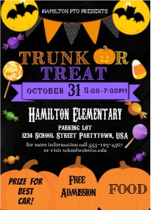 Blackboard Trunk Or Treat: Trunk or treat blackboard