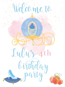 Cinderella Poster design preview