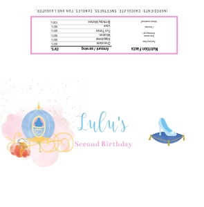 Cinderella Candy wrapper: Cinderella candy wrapper