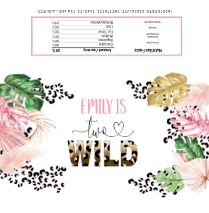 Leopard pink Two Wild design preview