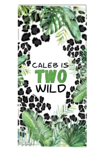 Green and Black Mini candy wrapper design preview