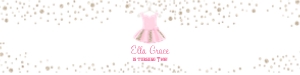 Tutu Water bottle design preview