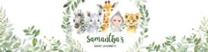 222 Safari Animals Baby Shower Bottle Label: 222 Safari Animals Baby Shower Bottle Label
