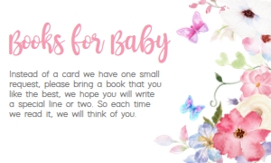 229 Butterfly Baby Shower Books for Baby: 229 Butterfly Baby Shower Invitation Set
