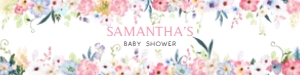 236 Baby in Bloom Baby Shower Bottle Label: 236 Baby in Bloom Baby Shower Bottle Label