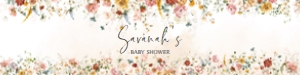 240 Garden Flowers Baby Shower Bottle Label: 240 Garden Flowers Baby Shower Bottle Label
