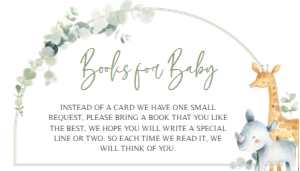 282 Safari Baby Shower Books for Baby 3.5x2: 282 Safari Baby Shower Mega Bundle