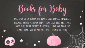 362 Ghoul Ghost Baby Shower Books for Baby: 362 Ghoul Ghost Baby Shower Invitation Set