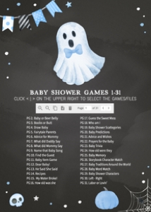 363 Booy Ghost Baby Shower Games Bundle 2: 363 Booy Ghost Baby Shower Games