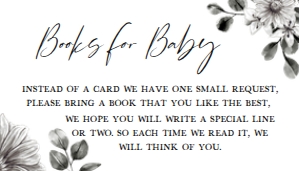 432 Floral Skull Baby Shower Books for Baby: 432 Floral Skull Baby Shower Invitation Set